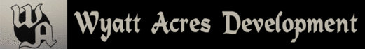 Wyatt Acres Development Logo